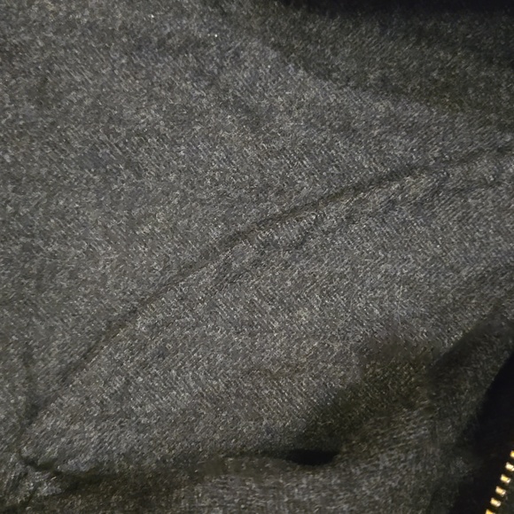 Eton Herringbone Zipper Cashmere/Wool Blend Luxury Vest - Picture 8 of 11